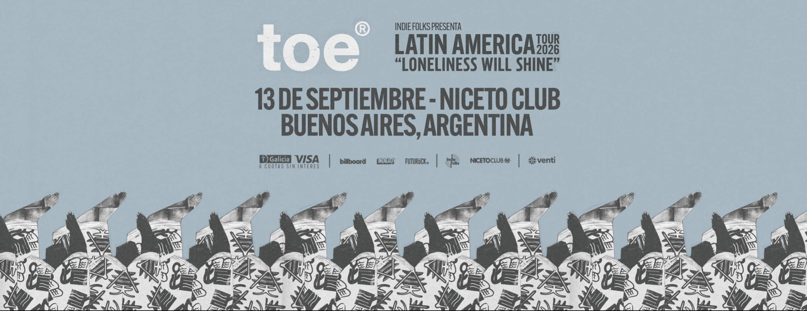 TOE en Niceto Club (+18 años)