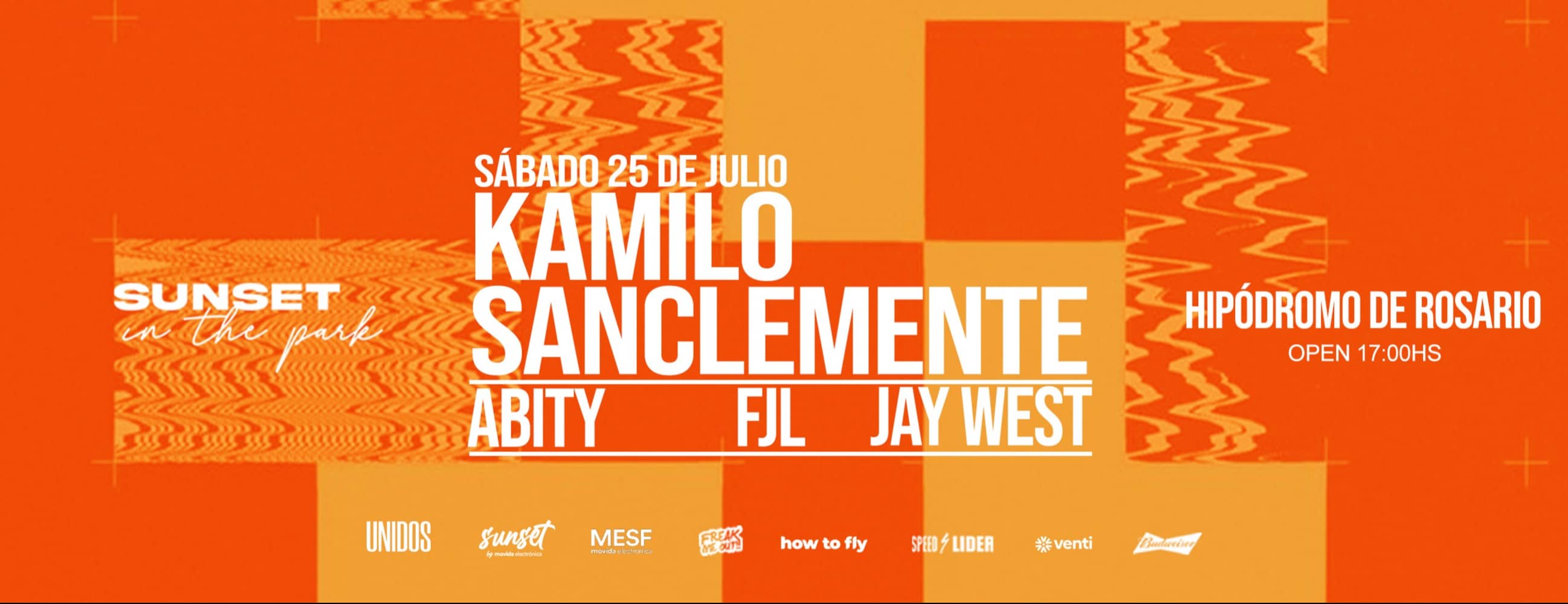 KAMILO SANCLEMENTE @ HIPODROMO / SUNSET IN THE PARK