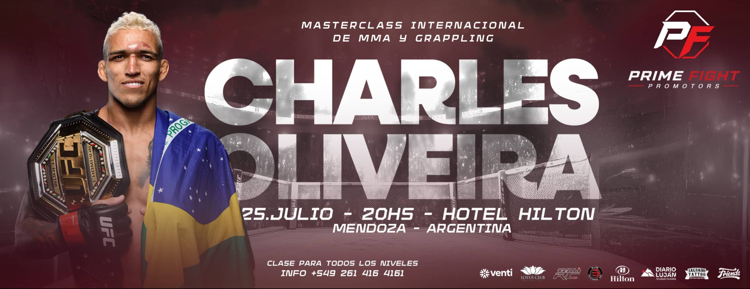 Masterclass CHARLES OLIVEIRA (MMA & Grappling) - 25/07