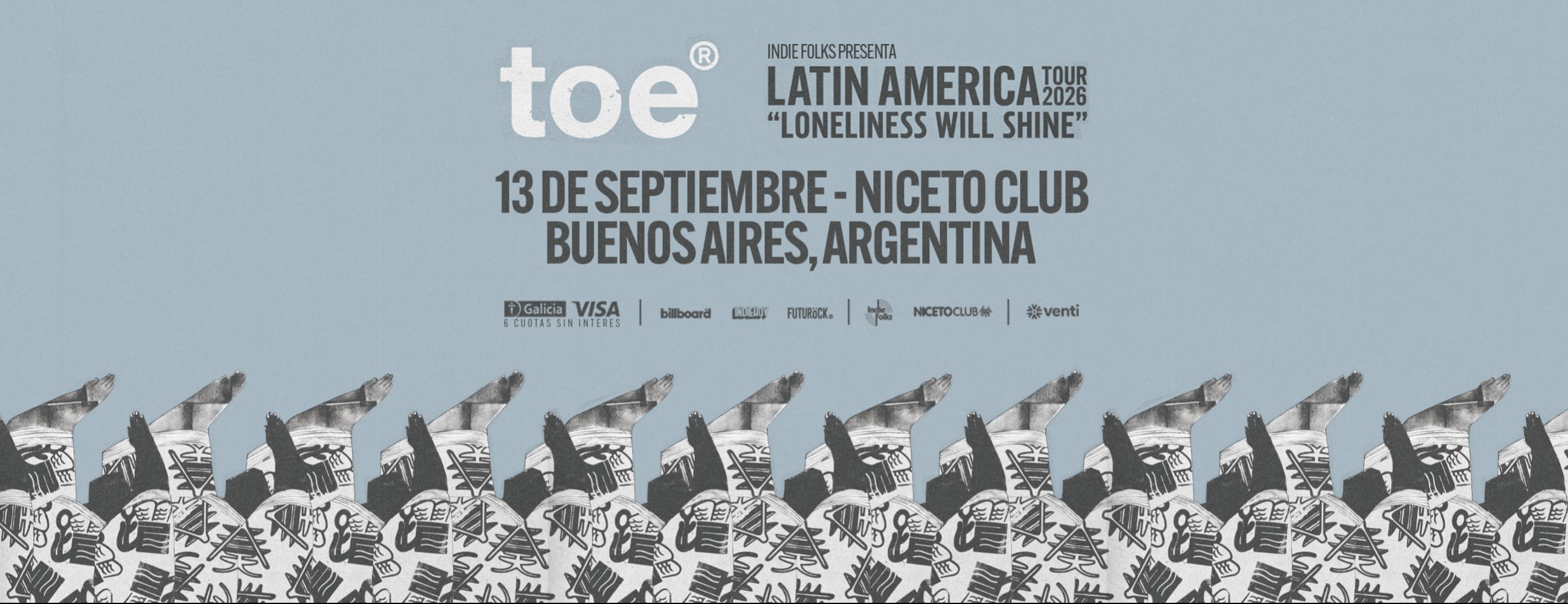 TOE en Niceto Club (+18 años)