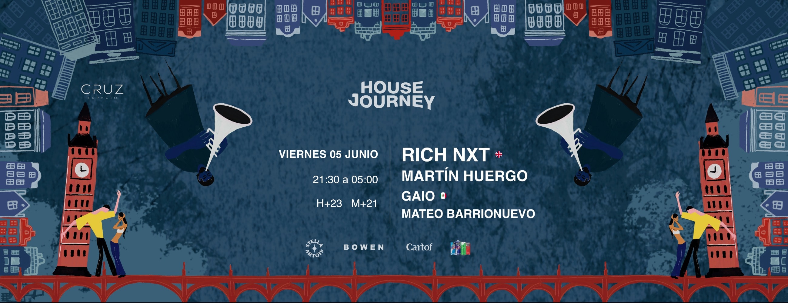 RICH NXT, MARTIN HUERGO ( FUSE LONDON) - HOUSE JOURNEY