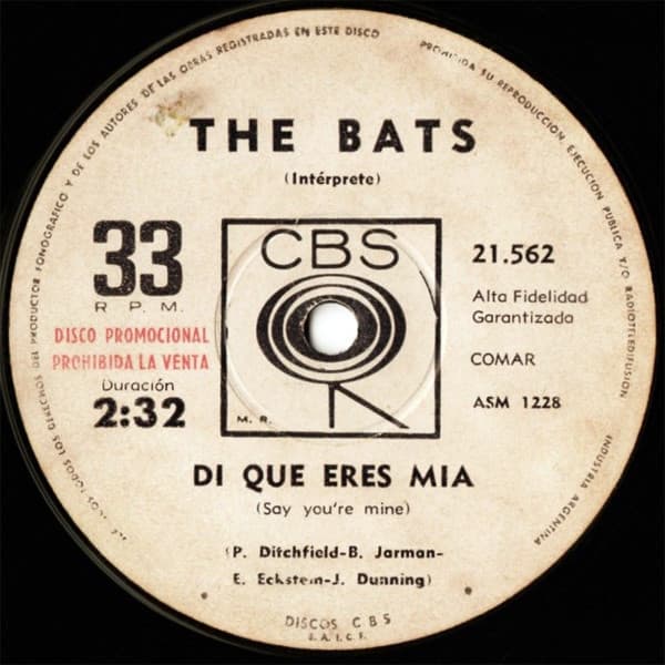 The Bats — Di Que Eres Mia = Say You're Mine