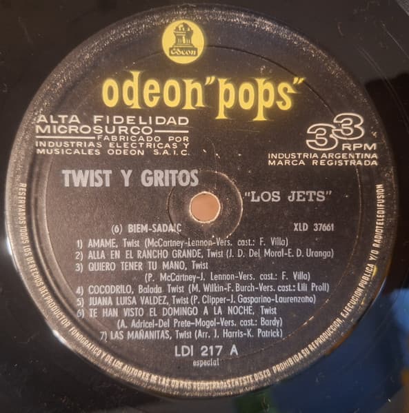 Los Jets — Twist Y Gritos