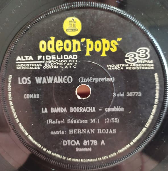 Los Wawanco — La Banda Borracha / Con Un Clavelito