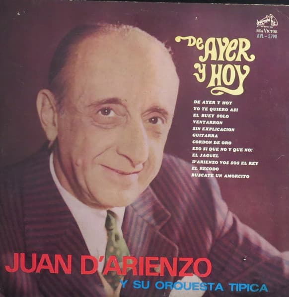 Juan D'Arienzo Y Su Orquesta Típica — De Ayer Y Hoy