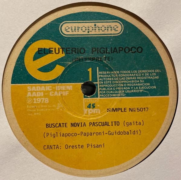 Eleuterio Pigliapoco — La Magia De Eleuterio Pigliapoco