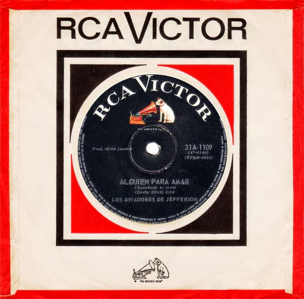 Los Aviadores De Jefferson — Alguien Para Amar (Somebody To Love)