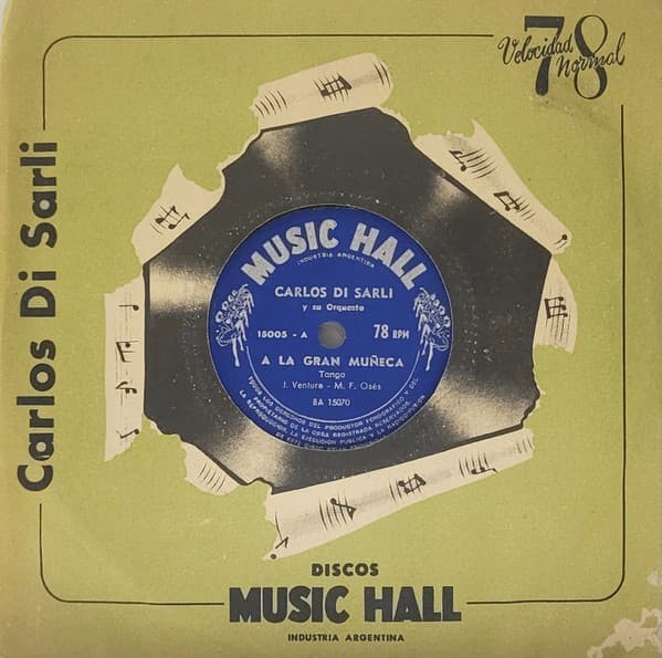 Carlos Di Sarli — Exitos De Carlos Di Sarli En Discos Music Hall