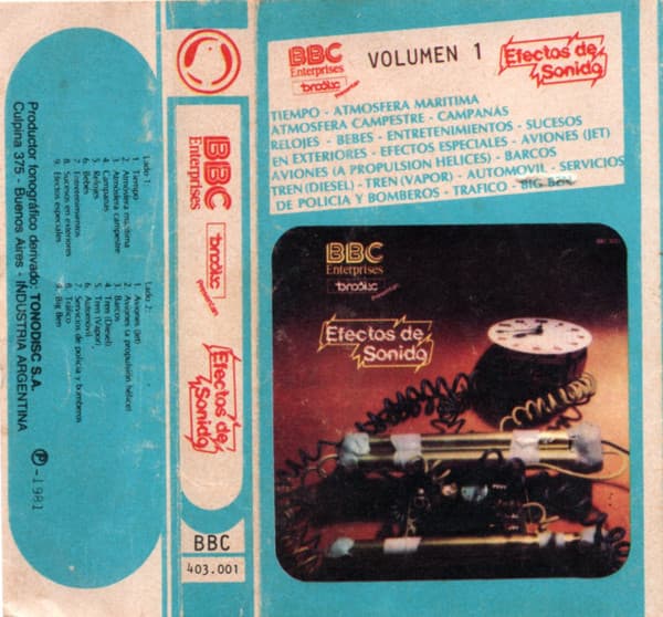 Unknown Artist — Efectos De Sonido