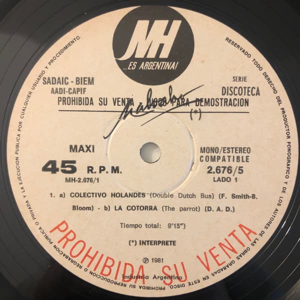 Malvaho & F.M.H. — Serie Discoteca