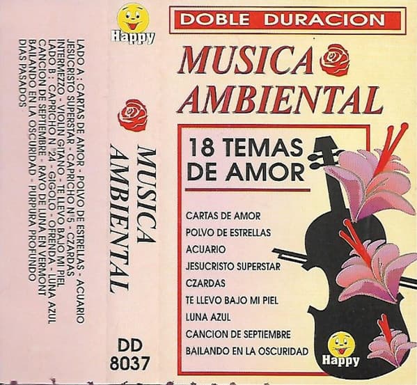 El Violin Gitano y Orquesta — Musica Ambiental - 18 Temas De Amor