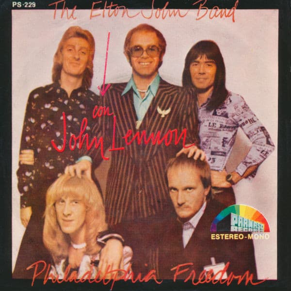 The Elton John Band & John Lennon — Philadelphia Freedom