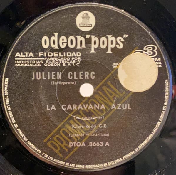Julien Clerc — La Caravana Azul