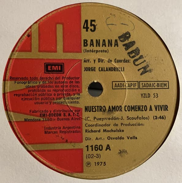 Banana — Nuestro Amor Comenzo A Vivir