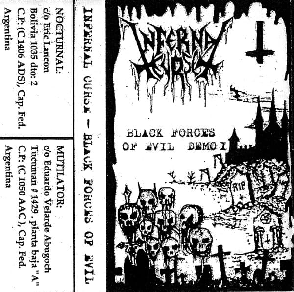 Infernal Curse — Black Forces Of Evil