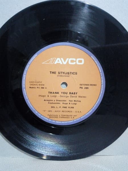 The Stylistics — Thank You Baby