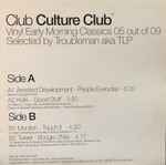 Various — Club Culture Club - Vinyl Early Morning Classics 05 Out Of 09