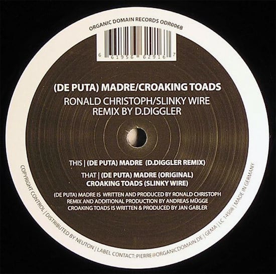 Ronald Christoph / Slinky Wire – (De Puta) Madre / Croaking Toads