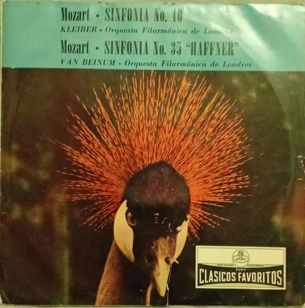 Mozart & Erich Kleiber & Eduard van Beinum & London Philharmonic Orchestra — Symphony No. 40 / Symphony No. 35 'Haffner'