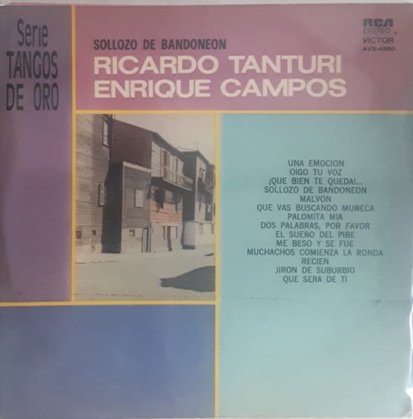 Ricardo Tanturi & Enrique Campos — Sollozo De Bandoneon