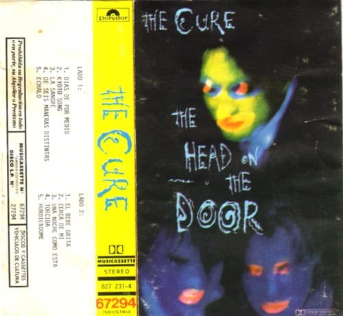 The Cure — The Head On The Door = Cabeza Contra La Puerta