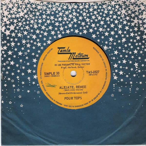 Four Tops — Alejate, Renee / Tu Amor Es Maravilloso