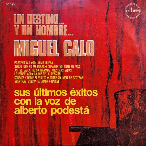 Miguel Caló Y Su Orquesta Típica — Un Destino... Y Un Nombre...