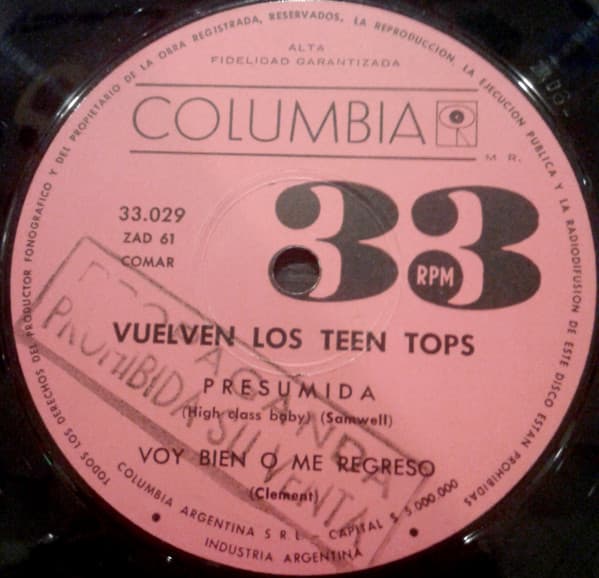 Los Teen Tops — Vuelven Los Teen Tops