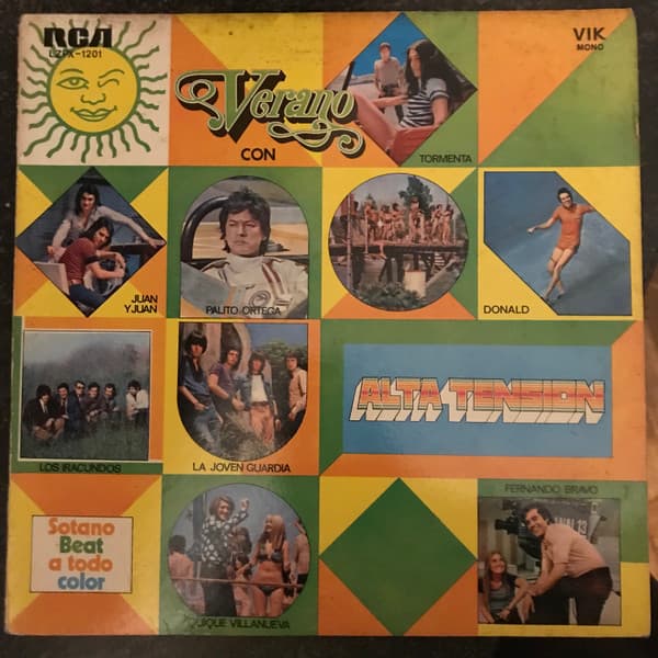 Various — Verano Con Alta Tensión (Sotano Beat A Todo Color)