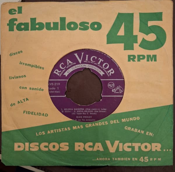 Elvis Presley — Melodía Siniestra = King Creole Vol.1
