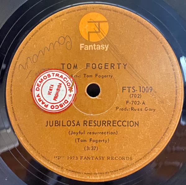 Tom Fogerty — Jubilosa Resurreccion = Joyful Resurrection / Latido Del Corazon = Heartbeat