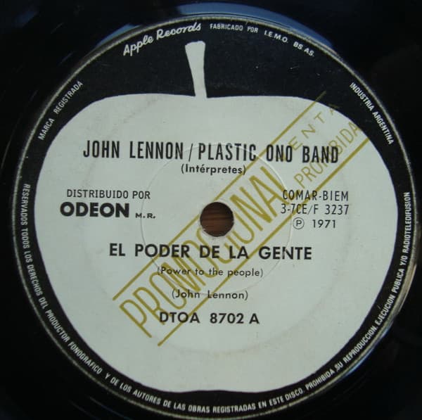 John Lennon & The Plastic Ono Band — Power To The People
