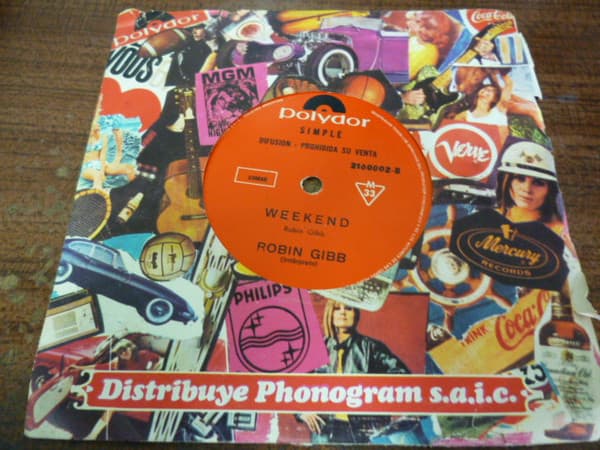 Robin Gibb — One Million Years / Weekend