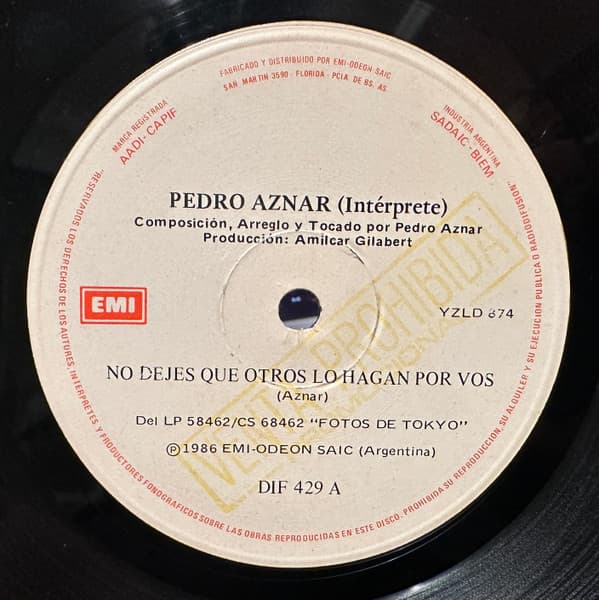 Pedro Aznar — No Dejes Que Otros Lo Hagan Por Vos