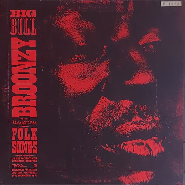 Big Bill Broonzy — Sings Folk Songs