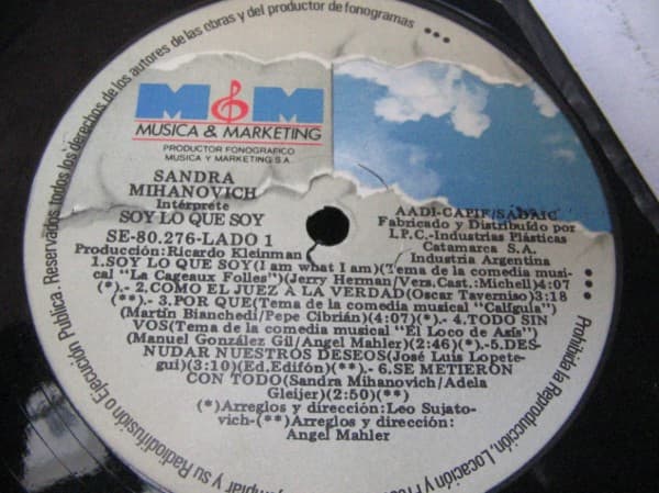 Sandra Mihanovich — Soy Lo Que Soy