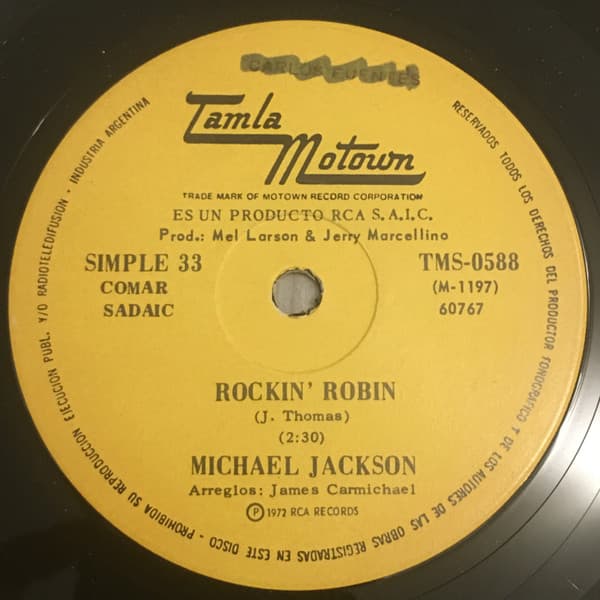 Michael Jackson — Rockin' Robin