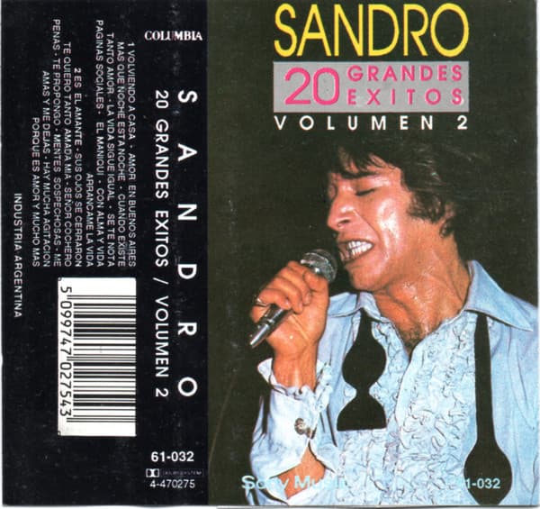Sandro — 20 Grandes Exitos / Volumen 2