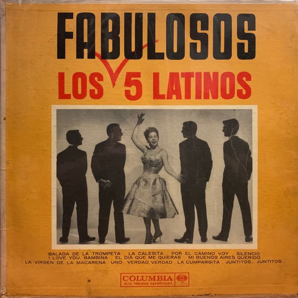Los Cinco Latinos & Lucio Milena Y Su Orquesta — Los Fabulosos 5 Latinos