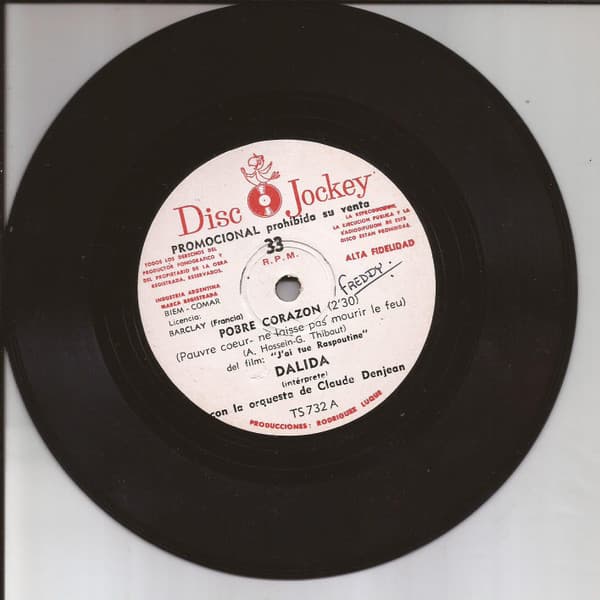 Dalida — Pobre Corazon / Mama