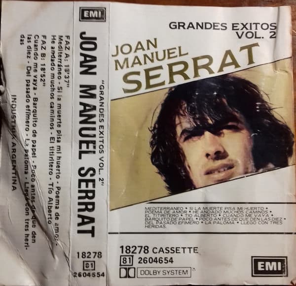 Joan Manuel Serrat — Grandes Éxitos Volumen 2