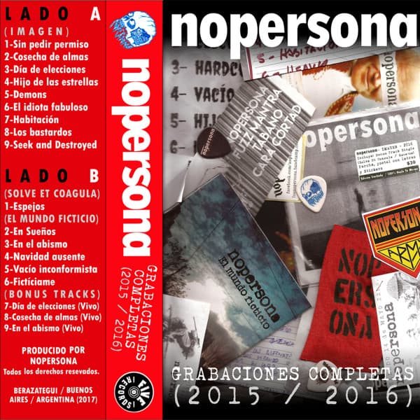 Nopersona — Grabaciones Completas 2015 / 2016