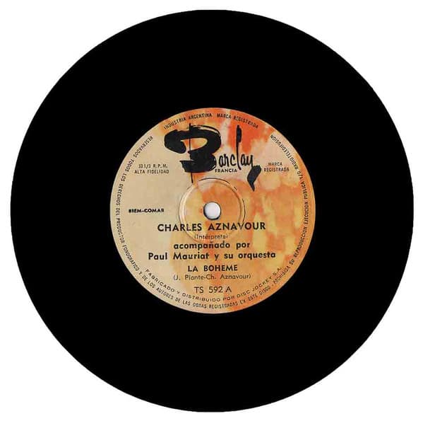 Charles Aznavour — La Boheme / Amame = Aime Moi