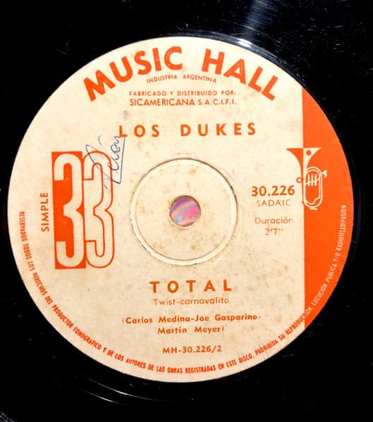 Los Dukes — Dime / Total