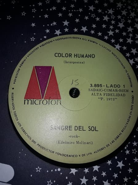 Color Humano — Sangre Del Sol