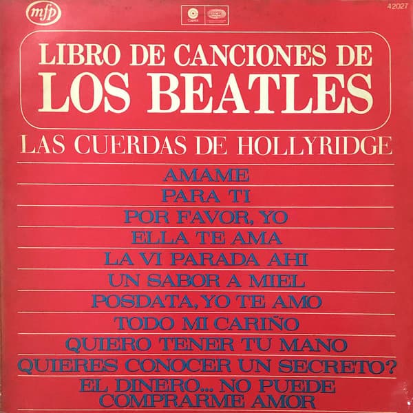 Las Cuerdas De Hollyridge — Libro De Canciones De Los Beatles