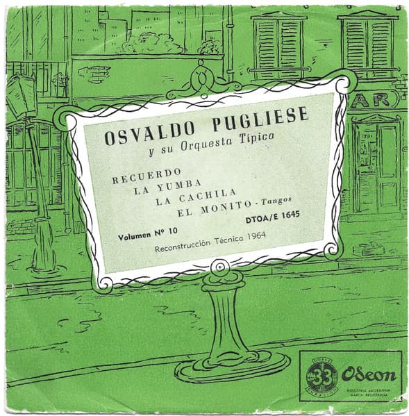 Osvaldo Pugliese Y Su Orquesta Típica — Volumen No. 10