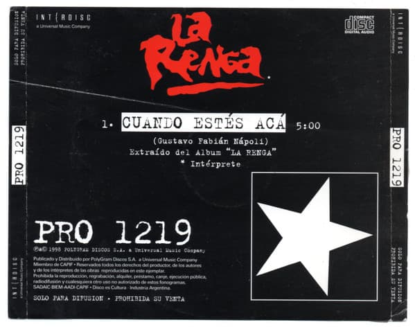 La Renga — Cuando Estes Aca