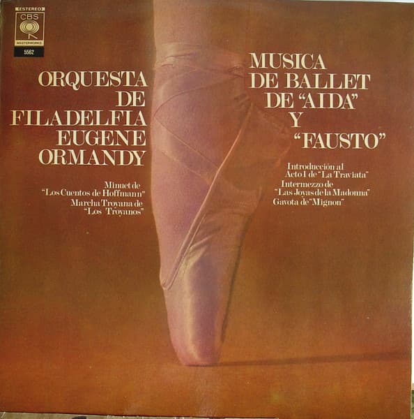 Orquesta de Filadelfia & Eugene Ormandy — Musica De Ballet De "Aida" Y "Fausto"