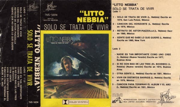 Litto Nebbia — Sólo Se Trata De Vivir
